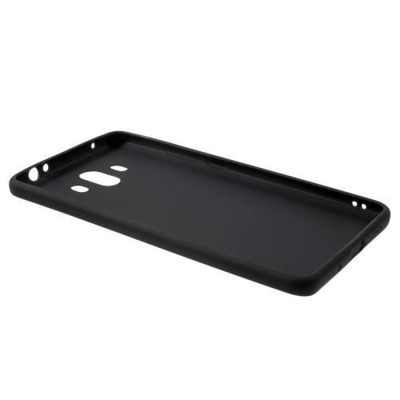 Nyomdafestés elleni zselés tok Huawei Mate 10 - fekete