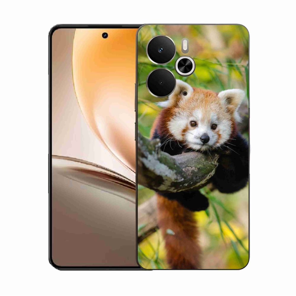 Gél borítás mmCase a Realme 14 5G készülékhez - pandavörös