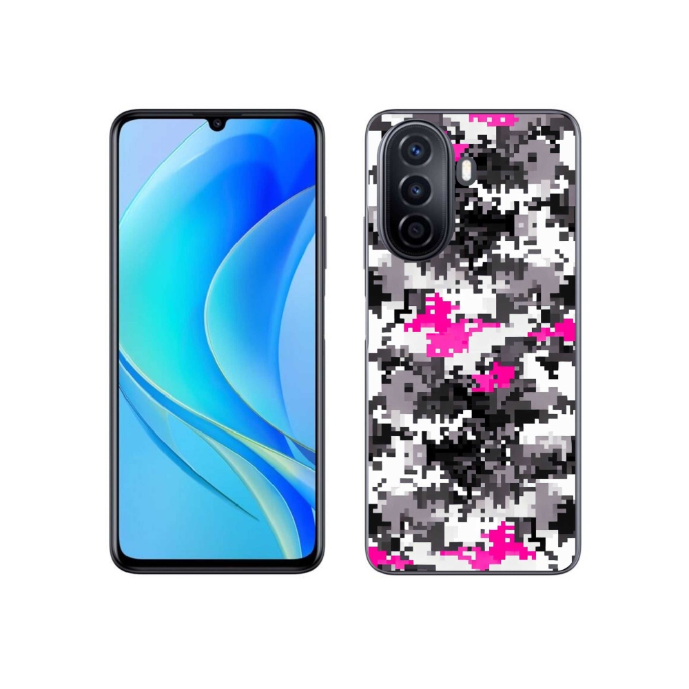Gél borítás mmCase a Huawei Nova Y70 készülékhez - terepszínű minta 4