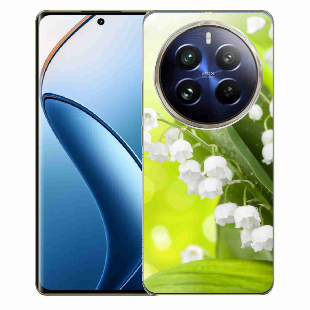 Gél borítás mmCase a Realme 12 Pro 5G/12 Pro+ 5G modellhez - lily of the valley (gyöngyvirág)