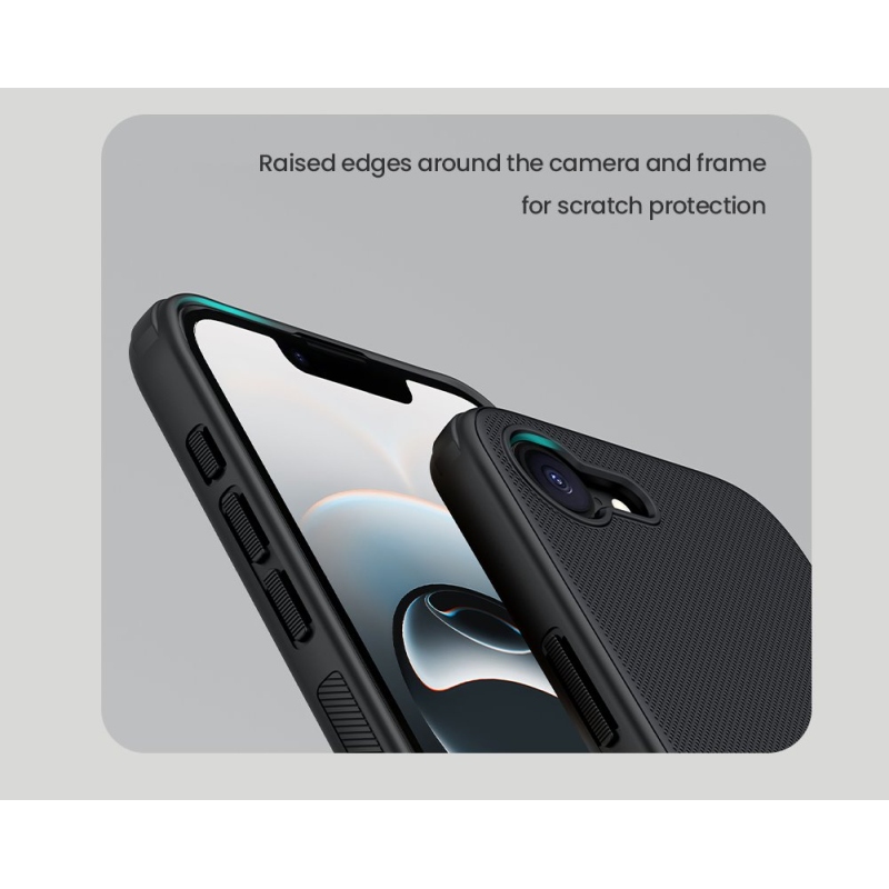 Nillkin Super Frosted PRO hátlap az Apple iPhone 16e készülékhez Kék