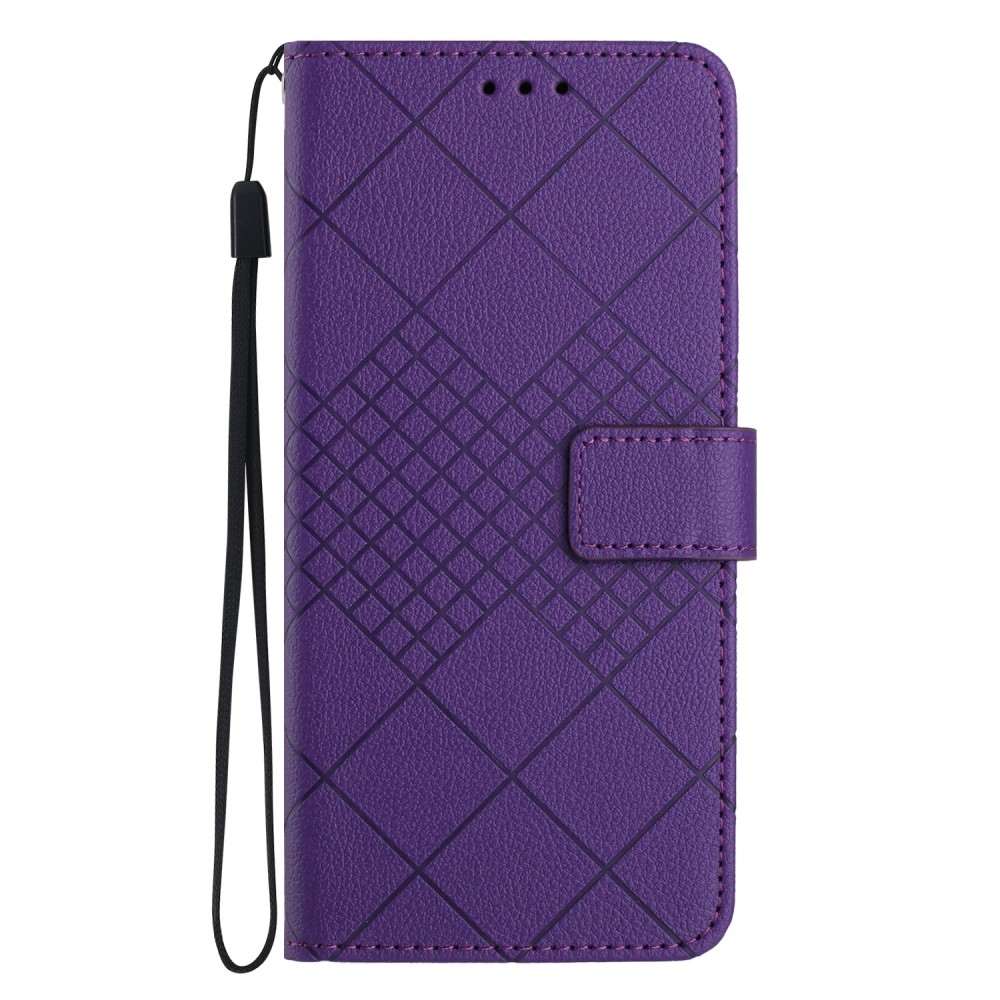 Fóliás könyvtáska Xiaomi Redmi A5 (173.45x79.35x8.45mm) - lila