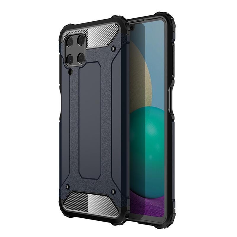 Armor hibrid tartós borítás Samsung Galaxy A22 4G készülékhez - sötétkék