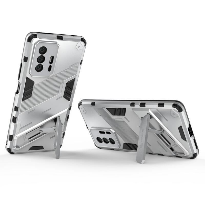 Armory tartós hibrid borítás Xiaomi 11T/11T Pro készülékhez - fehér