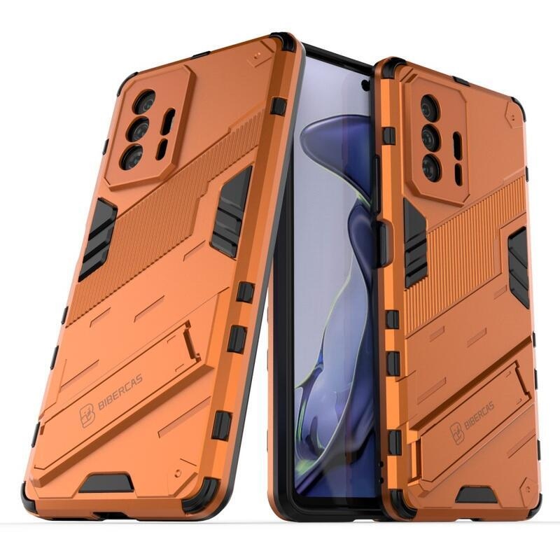 Armory tartós hibrid borítás Xiaomi 11T/11T Pro készülékhez - narancssárga