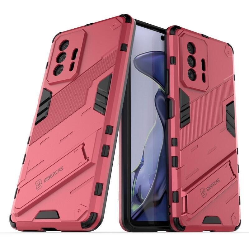 Armory tartós hibrid borítás Xiaomi 11T/11T Pro készülékhez - rózsaszínű