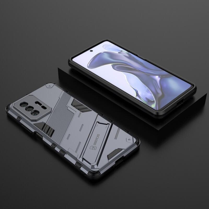 Armory tartós hibrid borítás Xiaomi 11T/11T Pro készülékhez - szürke