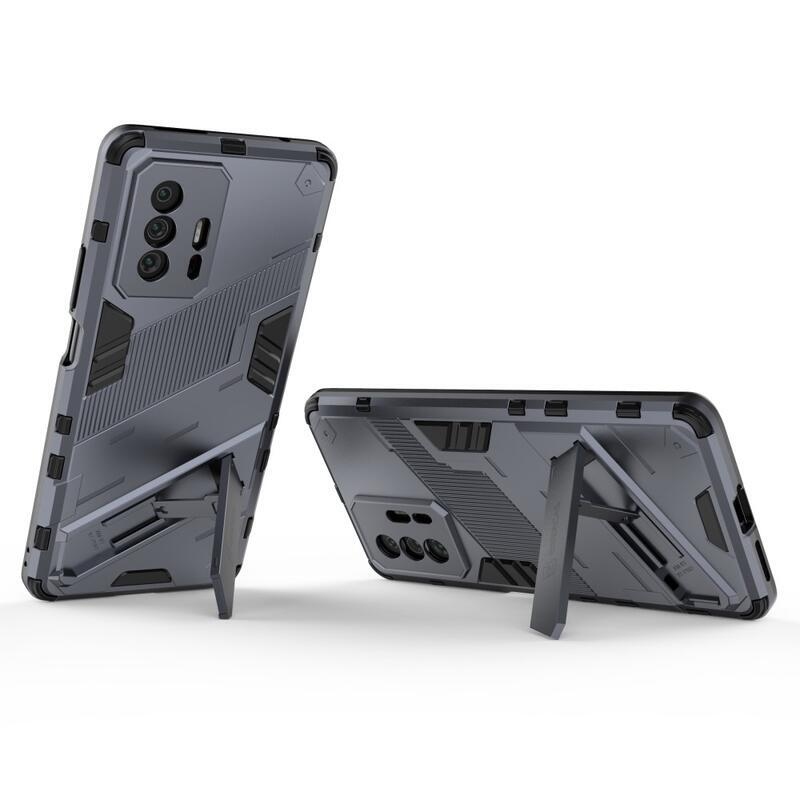Armory tartós hibrid borítás Xiaomi 11T/11T Pro készülékhez - szürke