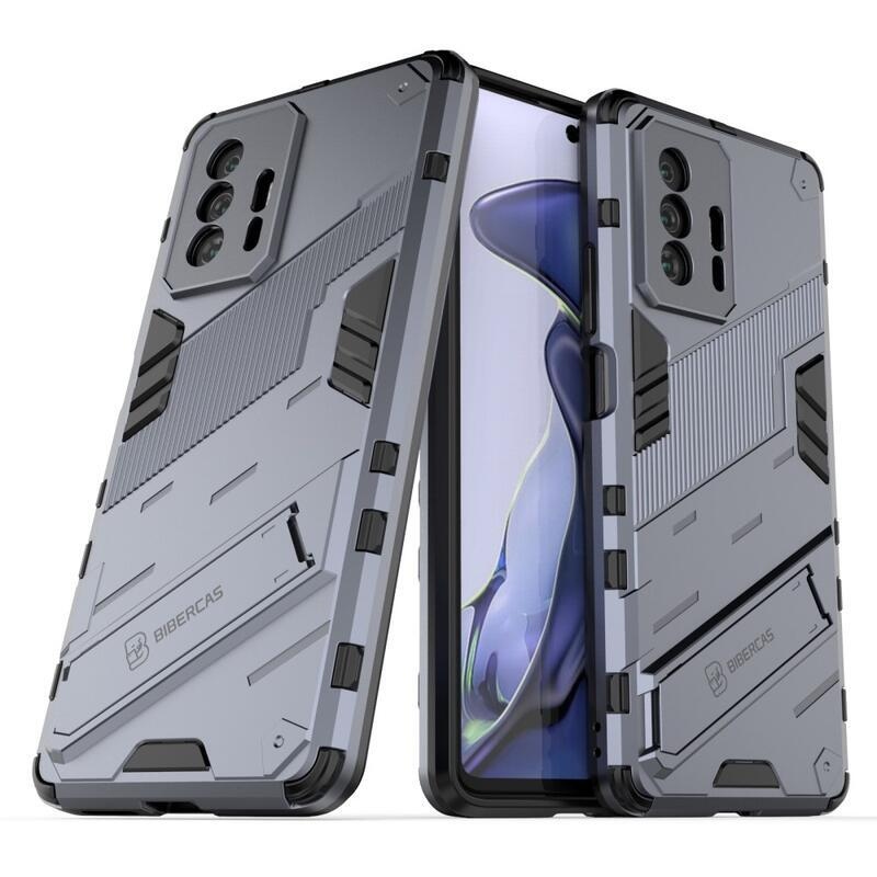 Armory tartós hibrid borítás Xiaomi 11T/11T Pro készülékhez - szürke