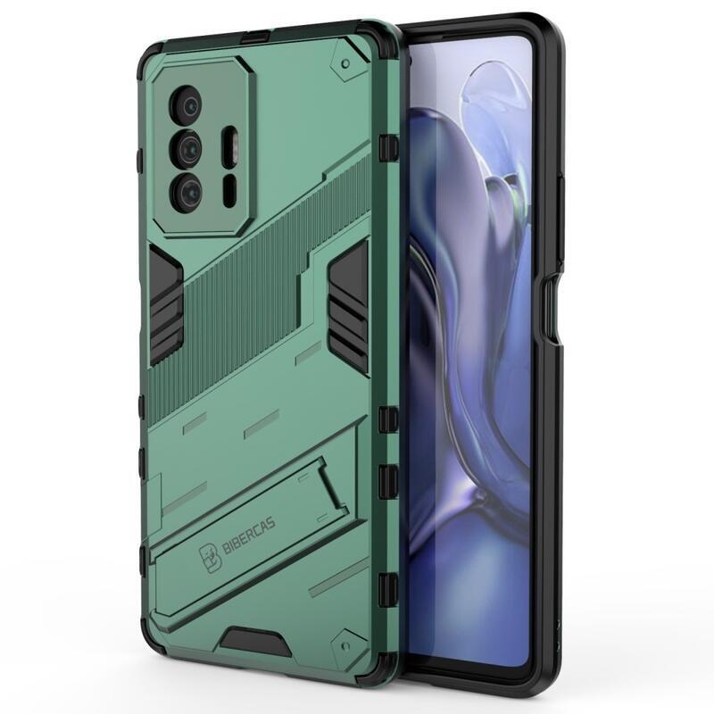 Armory tartós hibrid borítás Xiaomi 11T/11T Pro készülékhez - zöld