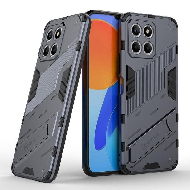 Armor tartós hibrid borító csuklós állvánnyal a Honor X8 5G/Honor 70 Lite 5G készülékhez - sötétkék