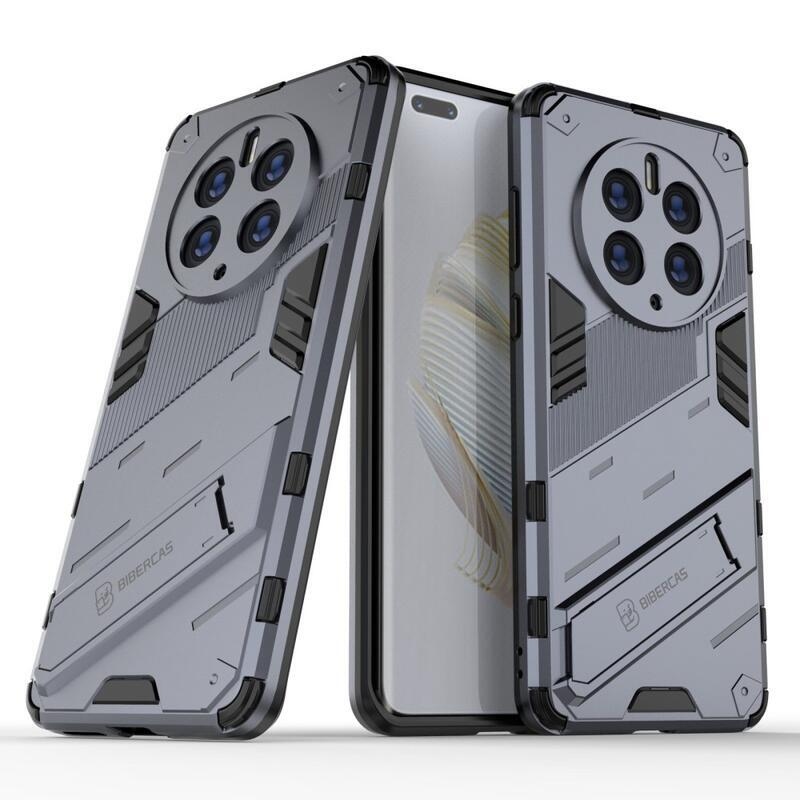 Armory tartós hibrid borító felhajtható állvánnyal Huawei Mate 50 Pro készülékhez - sötétkék