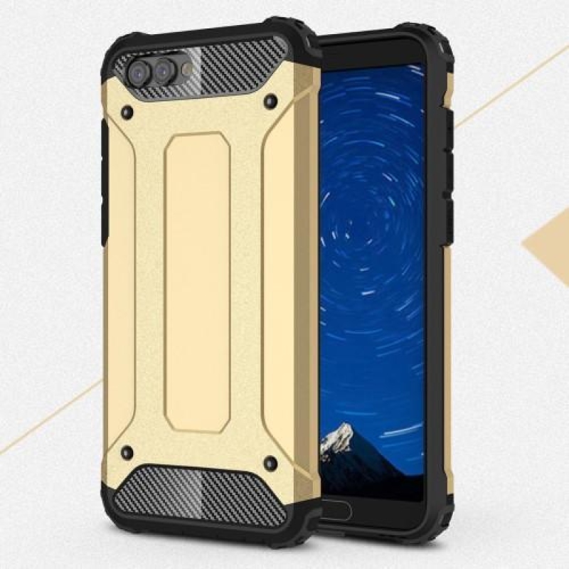 Armory hibrid tartós tok a Honor View 10 készülékhez - arany színben