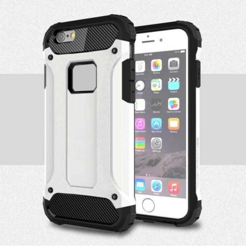 Armory hibrid tartós tok iPhone 6s Plus és 6 Plus készülékhez - fehér