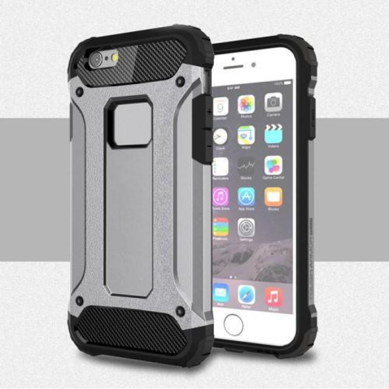 Armory hibrid tartós tok iPhone 6s Plus és 6 Plus készülékhez - szürke