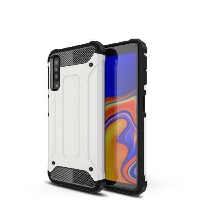 Armor Hybrid tartós tok Samsung Galaxy A7 (2018) - fehér