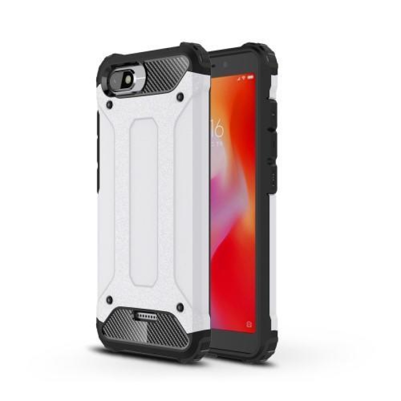 Armor hibrid tartós tok a Xiaomi Redmi 6A számára - fehér