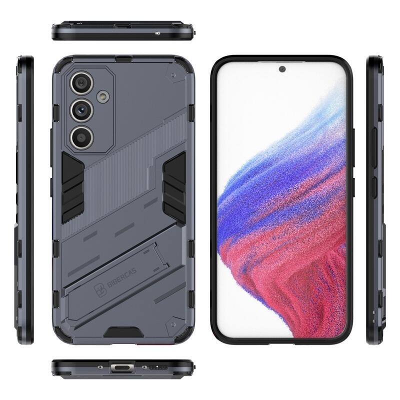 Armory tartós hibrid borító Samsung Galaxy A54 5G készülékhez - sötétkék