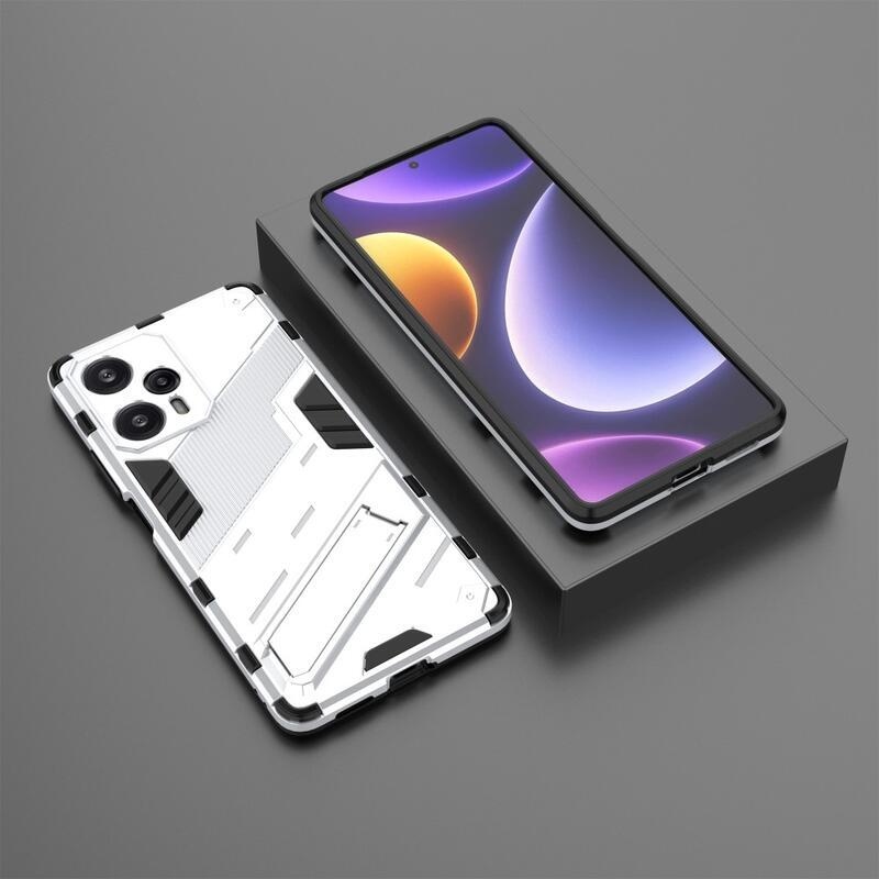 Armory tartós hibrid borítás Xiaomi Poco F5 készülékhez - fehér