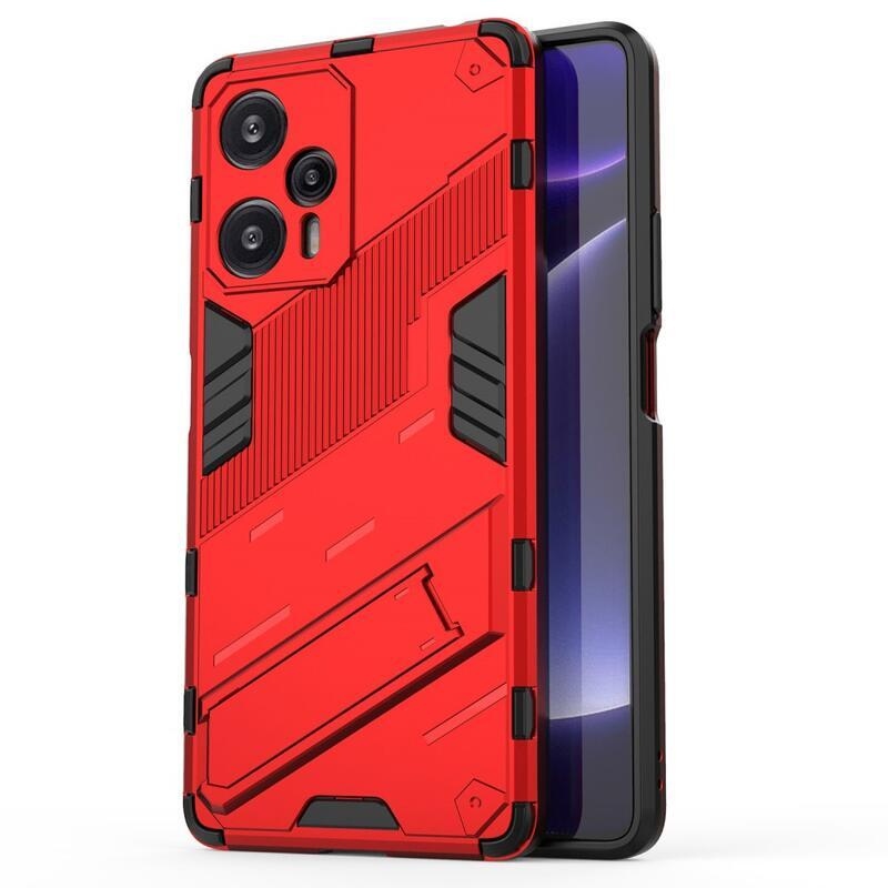 Armory tartós hibrid borítás Xiaomi Poco F5 készülékhez - piros