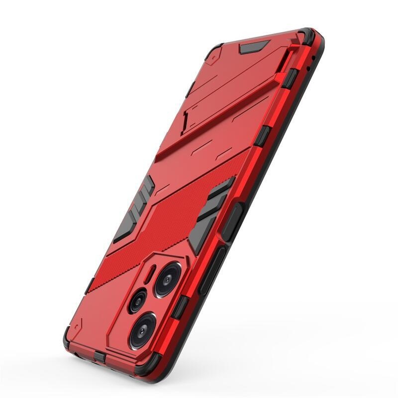 Armory tartós hibrid borítás Xiaomi Poco F5 készülékhez - piros