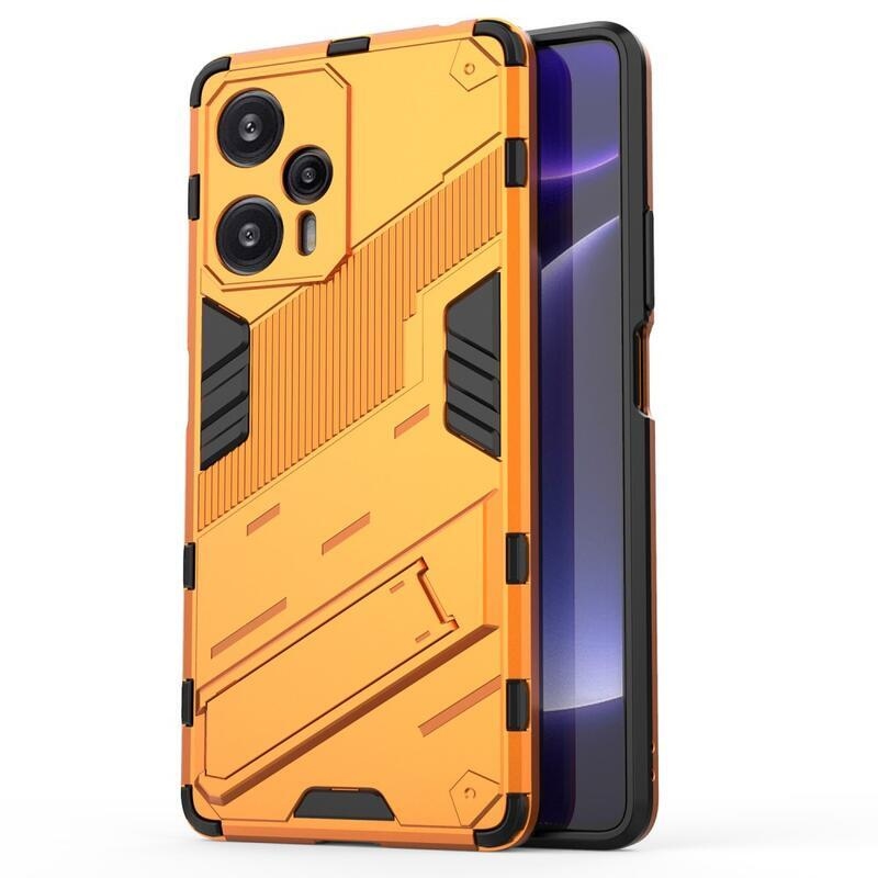 Armory tartós hibrid borítás Xiaomi Poco F5 készülékhez - narancssárga