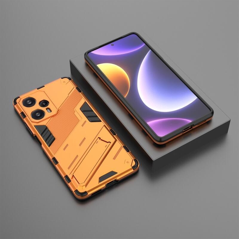 Armory tartós hibrid borítás Xiaomi Poco F5 készülékhez - narancssárga