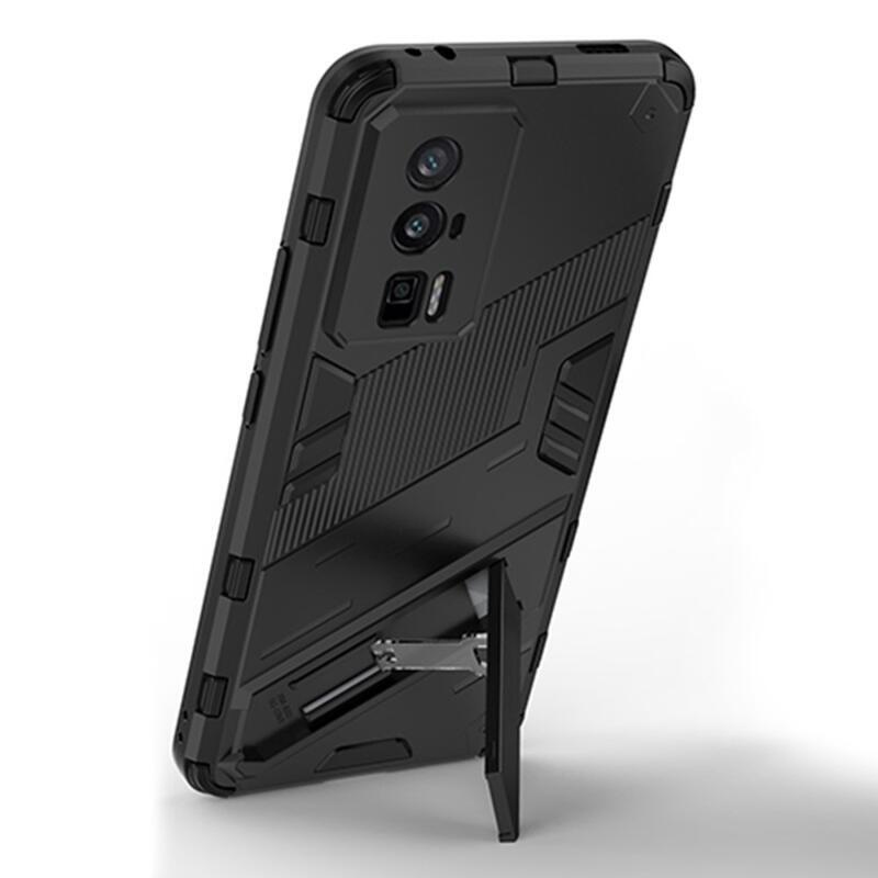 Armory tartós hibrid borítás Xiaomi Poco F5 Pro készülékhez - fekete