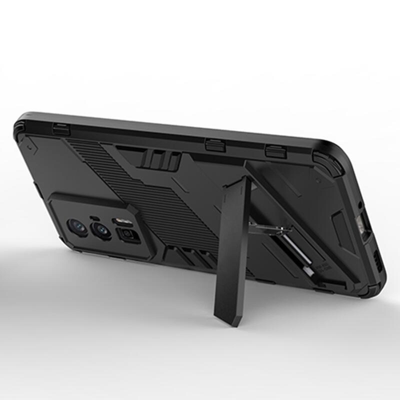Armory tartós hibrid borítás Xiaomi Poco F5 Pro készülékhez - fekete