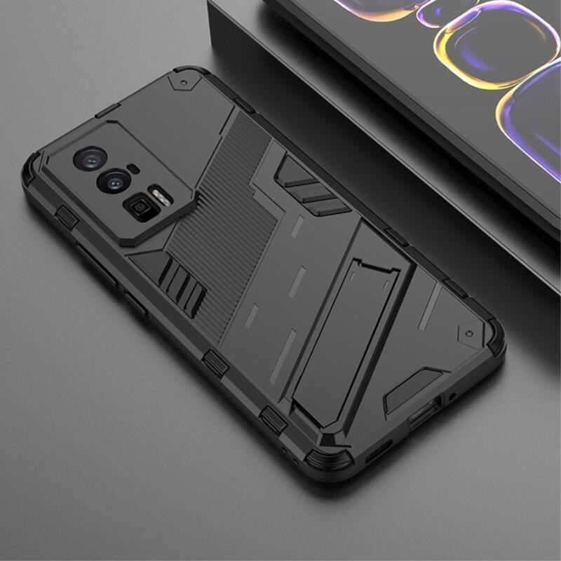Armory tartós hibrid borítás Xiaomi Poco F5 Pro készülékhez - fekete
