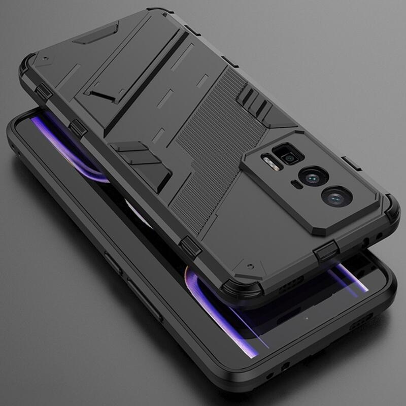 Armory tartós hibrid borítás Xiaomi Poco F5 Pro készülékhez - fekete