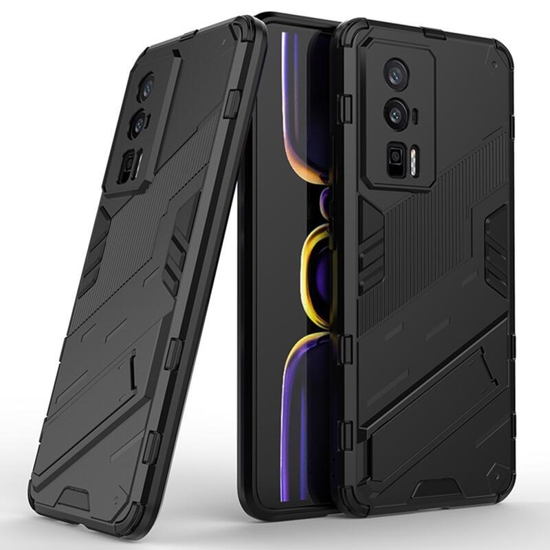 Armory tartós hibrid borítás Xiaomi Poco F5 Pro készülékhez - fekete