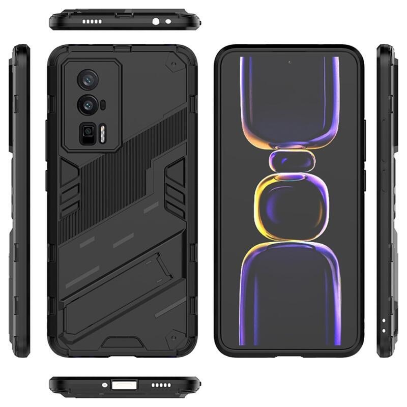Armory tartós hibrid borítás Xiaomi Poco F5 Pro készülékhez - fekete