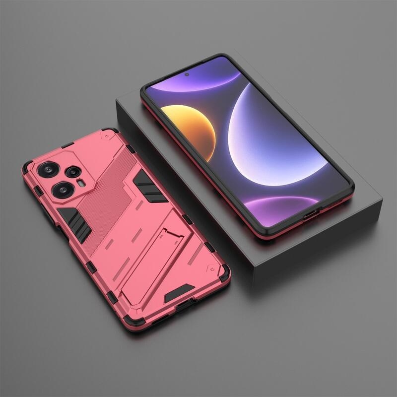 Armory tartós hibrid borítás Xiaomi Poco F5-hez - rózsaszínű