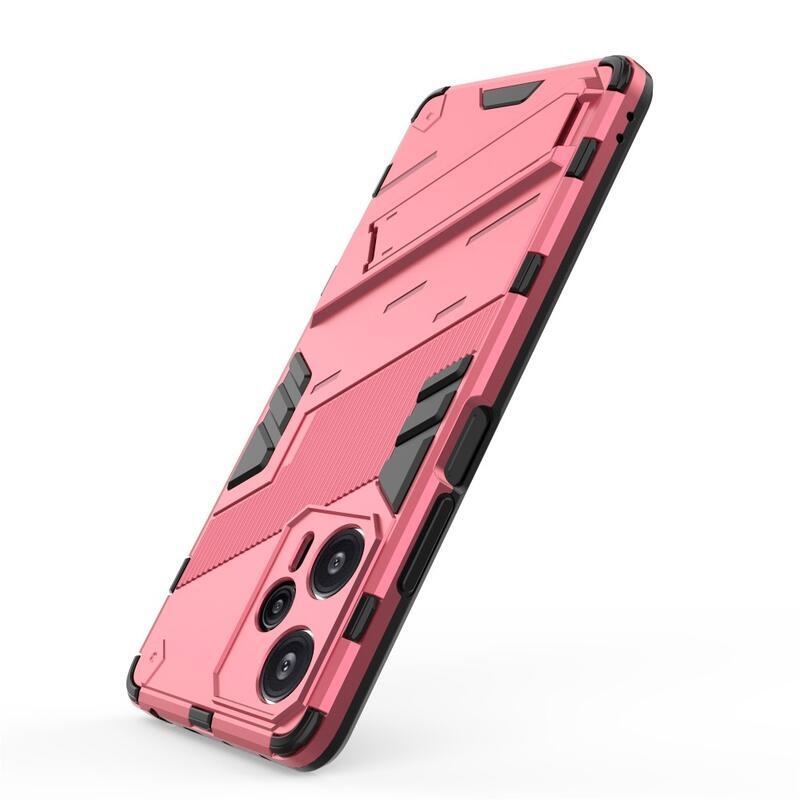 Armory tartós hibrid borítás Xiaomi Poco F5-hez - rózsaszínű