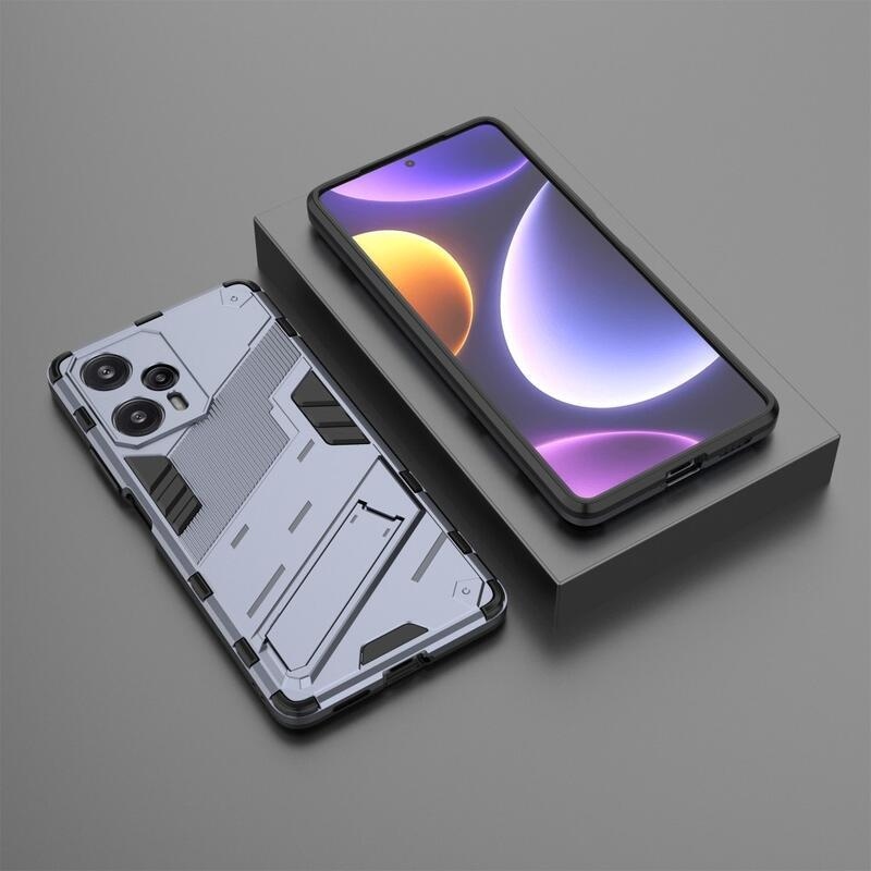 Armory tartós hibrid borítás Xiaomi Poco F5 készülékhez - sötétkék