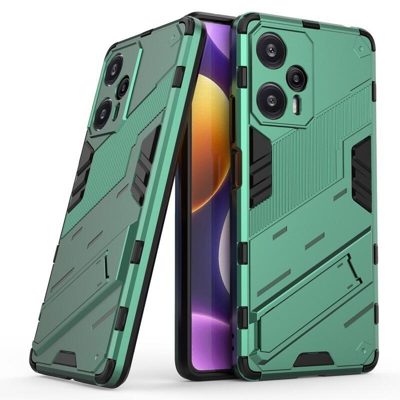 Armory tartós hibrid borítás Xiaomi Poco F5 készülékhez - zöld