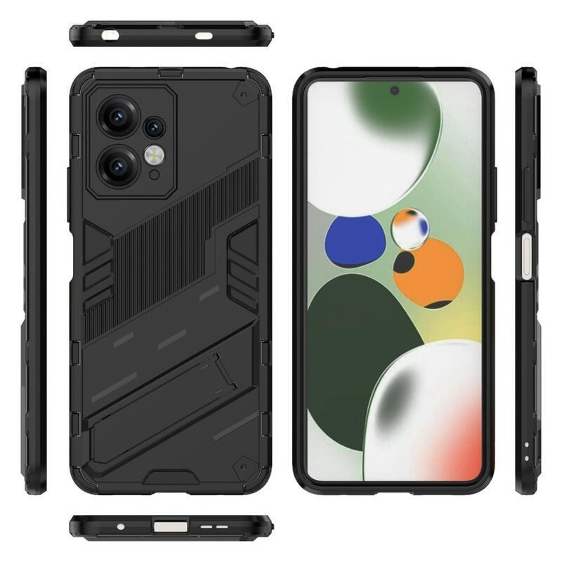 Armory tartós hibrid borítás Xiaomi Redmi Note 12 4G készülékhez - fekete