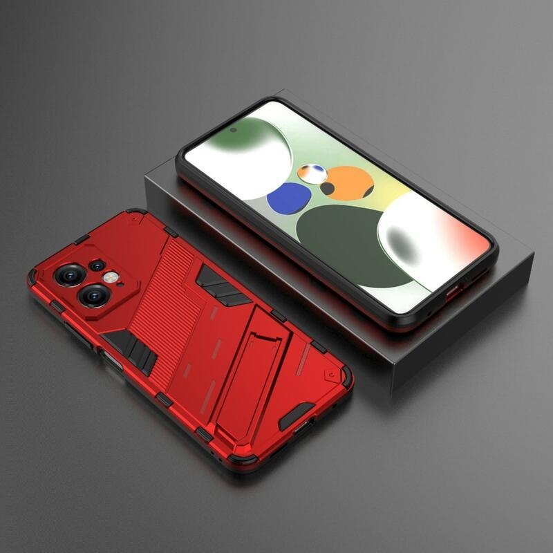 Armory tartós hibrid borító Xiaomi Redmi Note 12 4G - piros