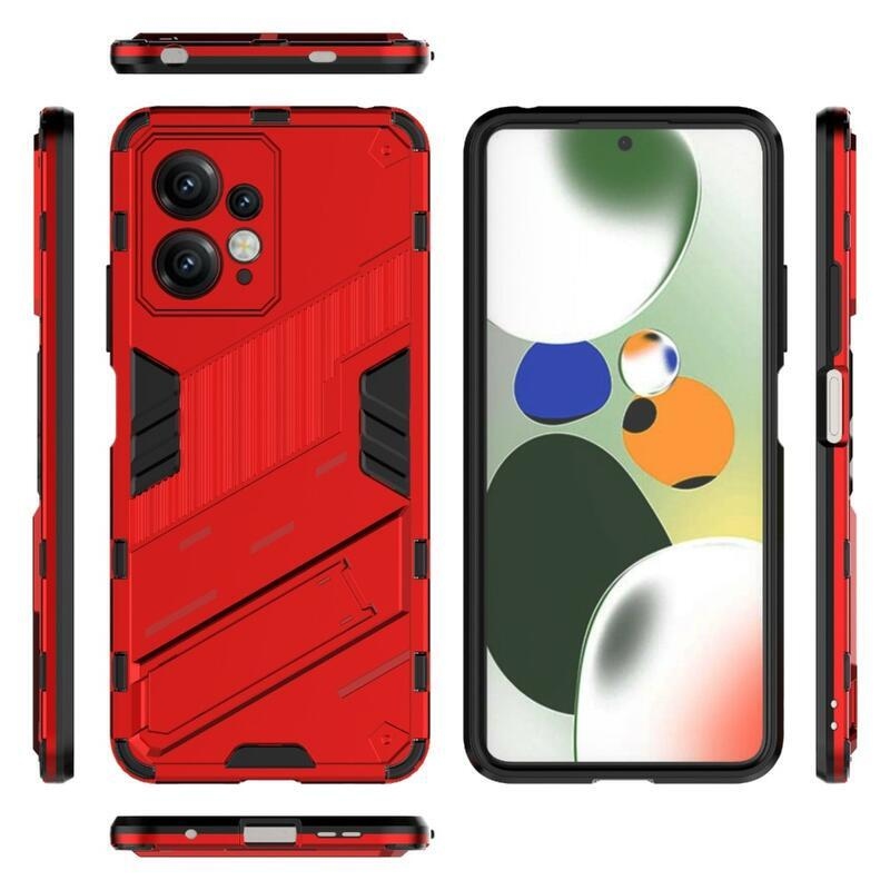 Armory tartós hibrid borító Xiaomi Redmi Note 12 4G - piros