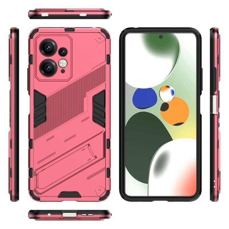 Armory tartós hibrid borító Xiaomi Redmi Note 12 4G - rózsaszínű