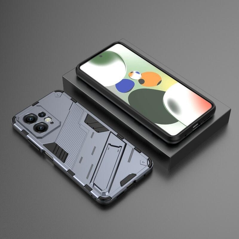 Armory tartós hibrid borító Xiaomi Redmi Note 12 4G készülékhez - sötétkék