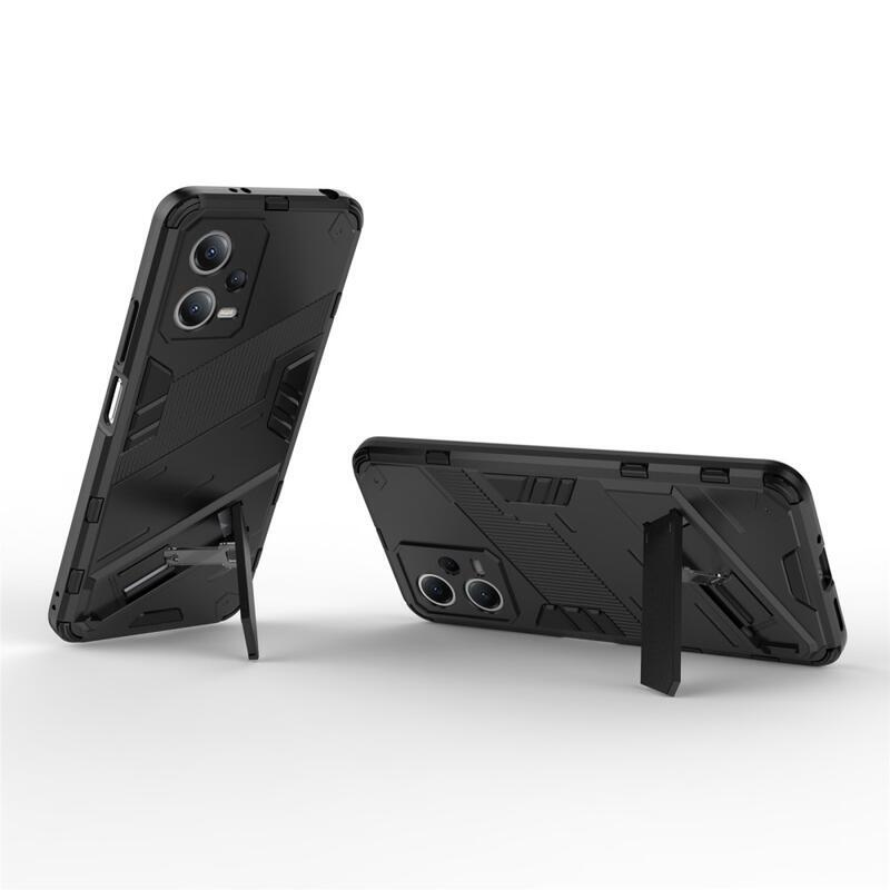 Armory tartós hibrid borító Xiaomi Redmi Note 12 5G/Poco X5 5G - fekete