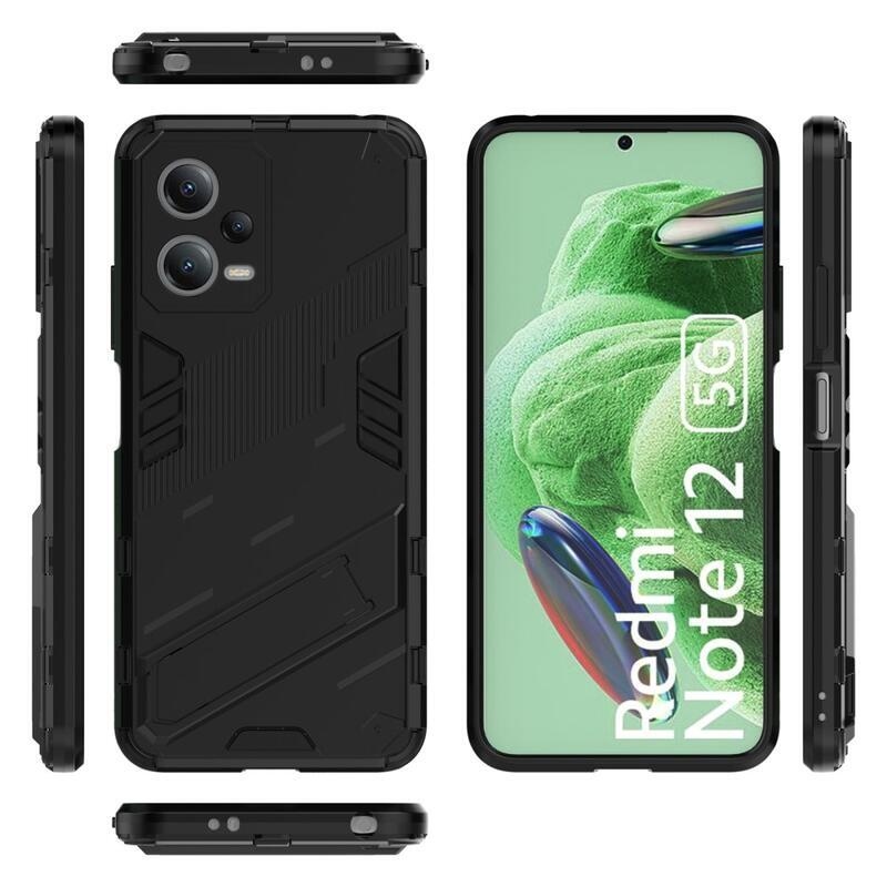 Armory tartós hibrid borító Xiaomi Redmi Note 12 5G/Poco X5 5G - fekete