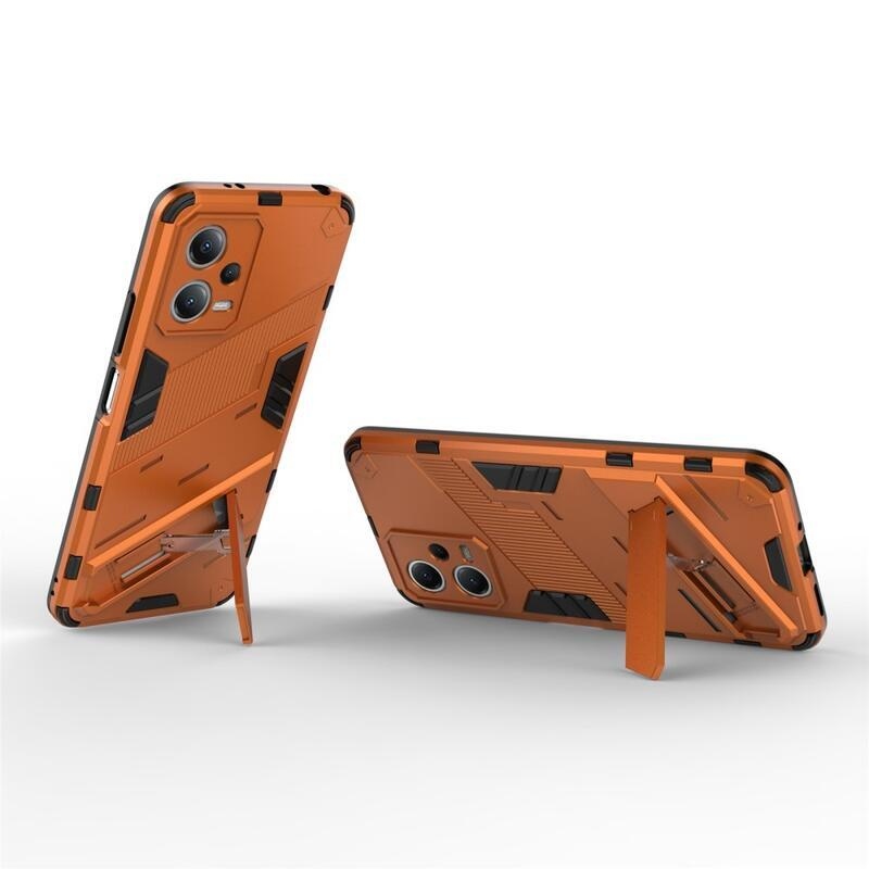 Armory tartós hibrid borító Xiaomi Redmi Note 12 5G/Poco X5 5G - narancssárga