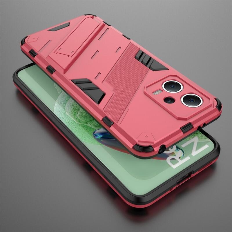 Armory tartós hibrid borítás Xiaomi Redmi Note 12 5G/Poco X5 5G - rózsaszínű