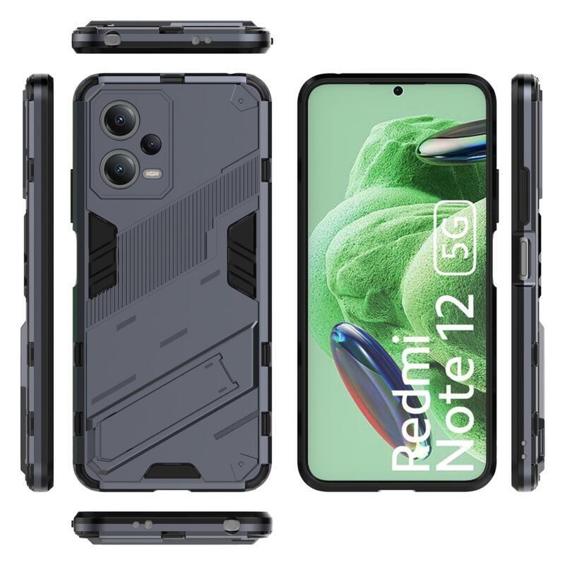 Armory tartós hibrid borítás Xiaomi Redmi Note 12 5G/Poco X5 5G - sötétkék