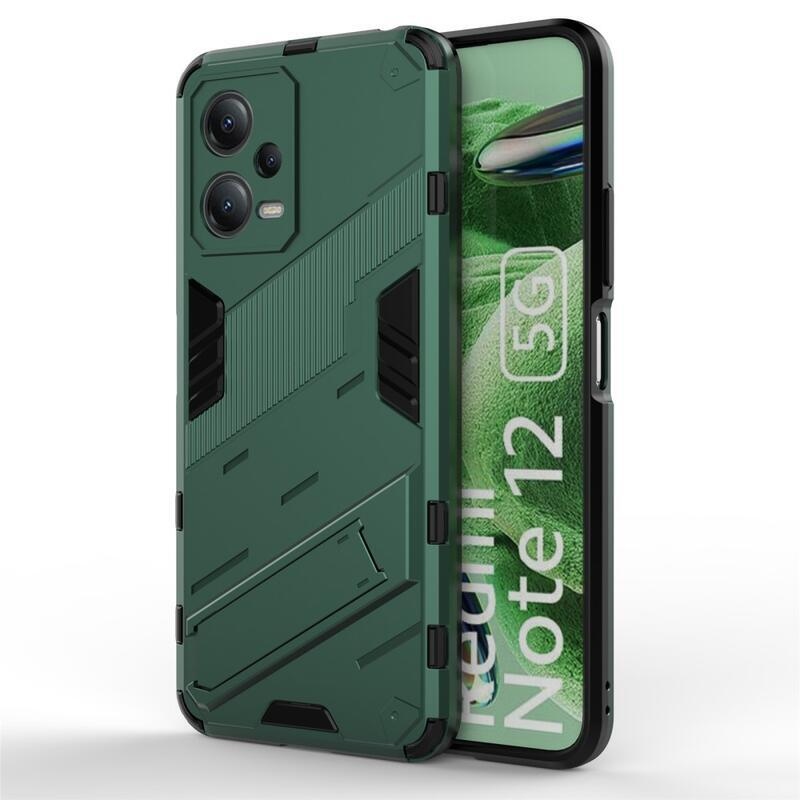 Armory tartós hibrid borító Xiaomi Redmi Note 12 5G/Poco X5 5G - zöld