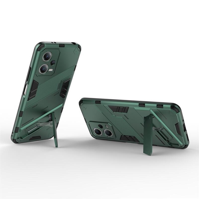 Armory tartós hibrid borító Xiaomi Redmi Note 12 5G/Poco X5 5G - zöld