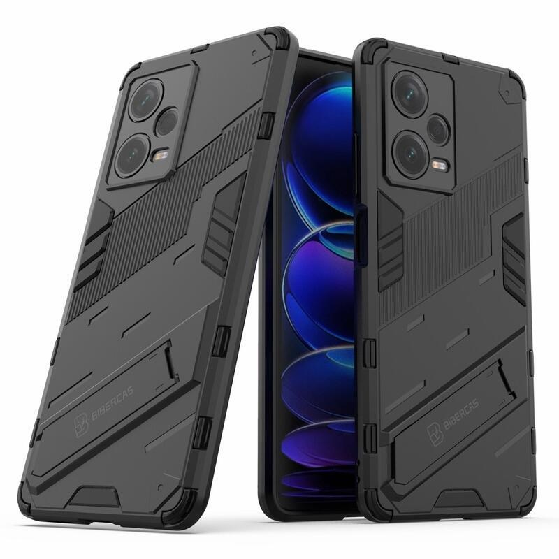 Armory tartós hibrid borító Xiaomi Redmi Note 12 Pro+ 5G - fekete